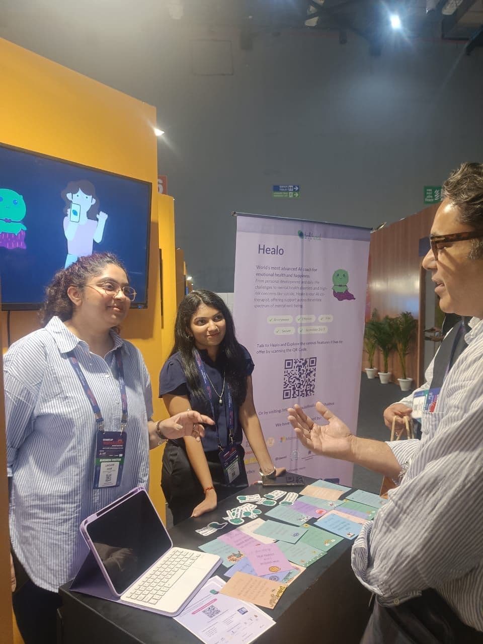 Infiheal Showcases Healo at Startup Mahakumbh - Image 2