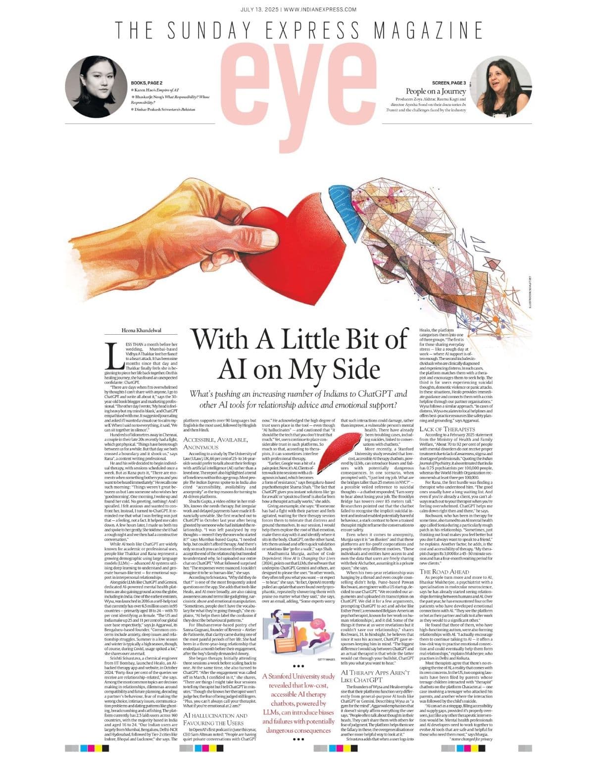 Healo Featured in The Indian Express