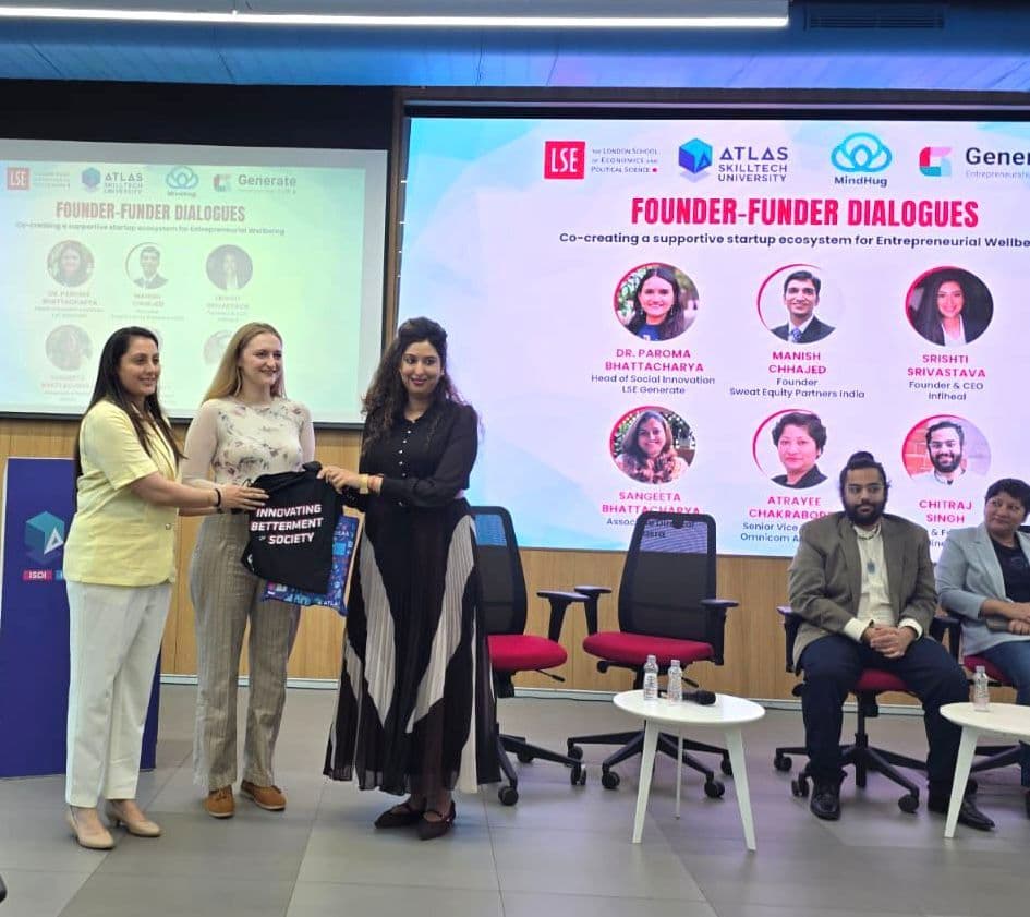 Infiheal Speaks at LSE's Founder-Funder Dialogues, Resilient Founders Programme - Image 2