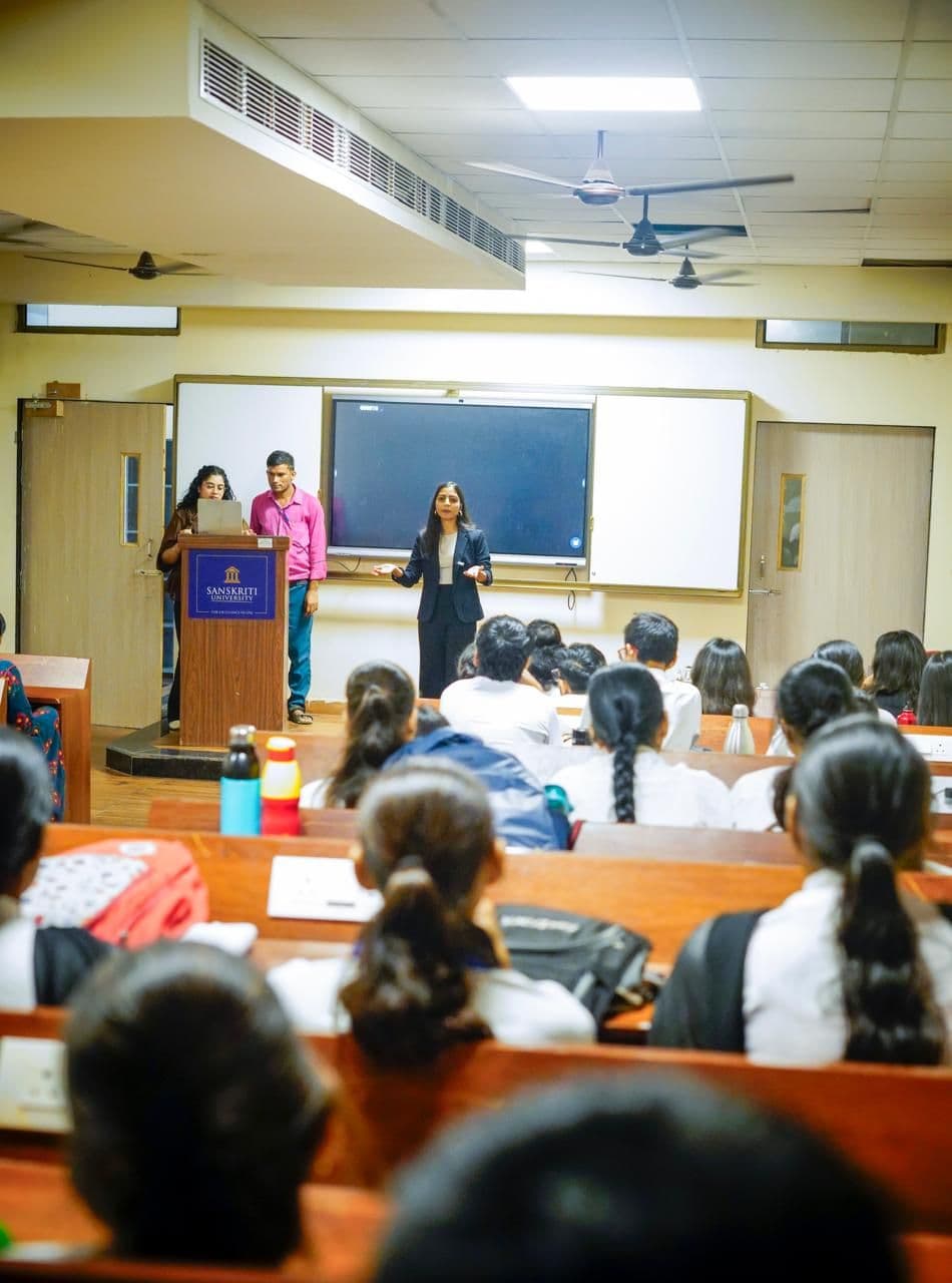 Infiheal Facilitates Suicide Prevention Workshop at Sanskriti University, Mathura
