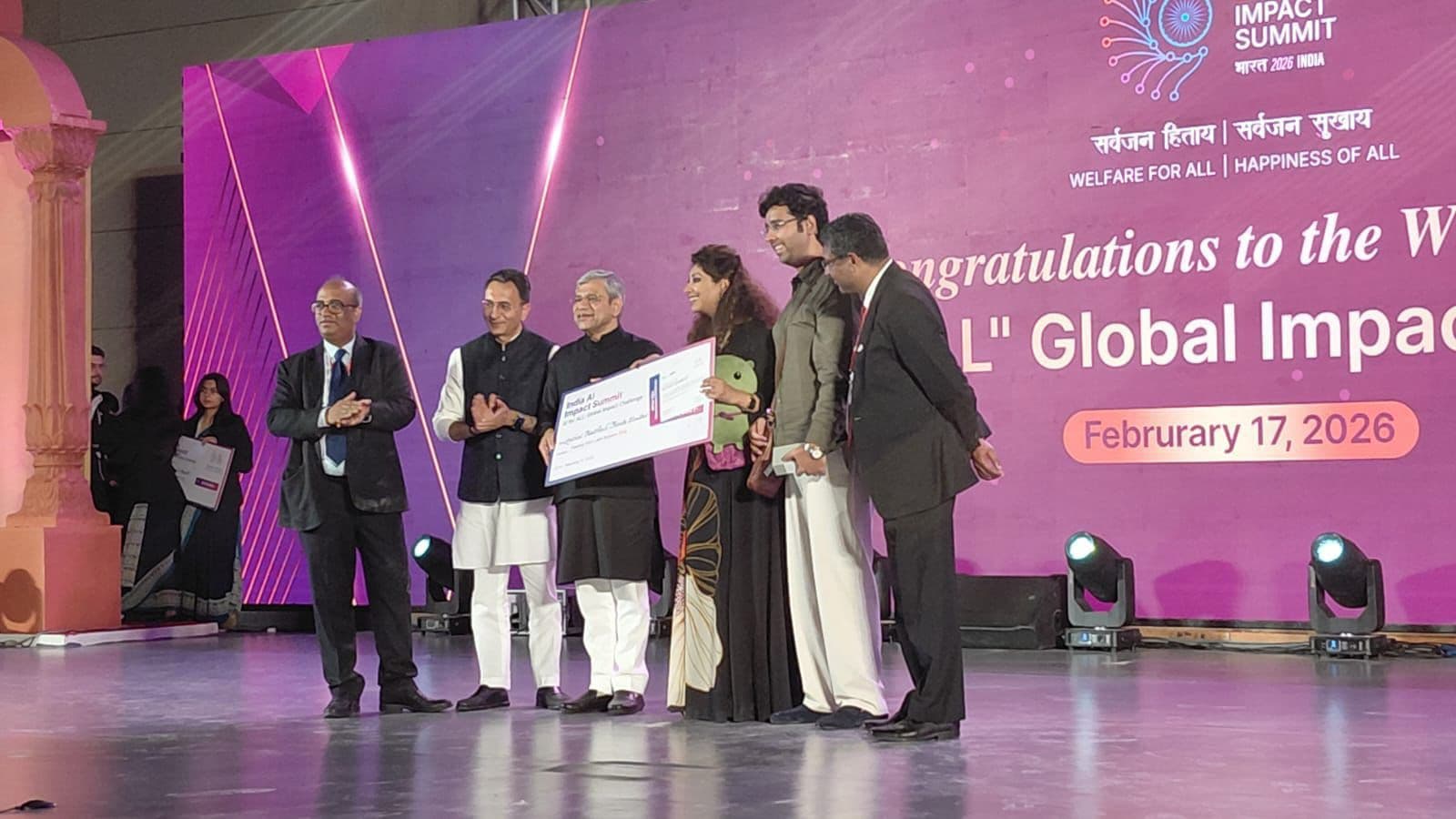 Infiheal Wins AI for All Global Impact Challenge at India AI Impact Summit 2026 - Image 2