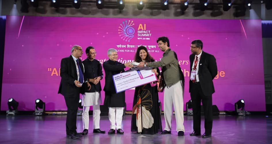 Infiheal Wins AI for All Global Impact Challenge at India AI Impact Summit 2026 - Image 1