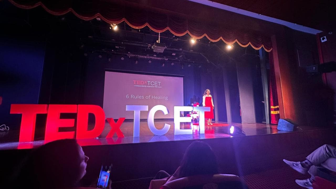 Founder and CEO of Infiheal at TEDxTCET, Mumbai