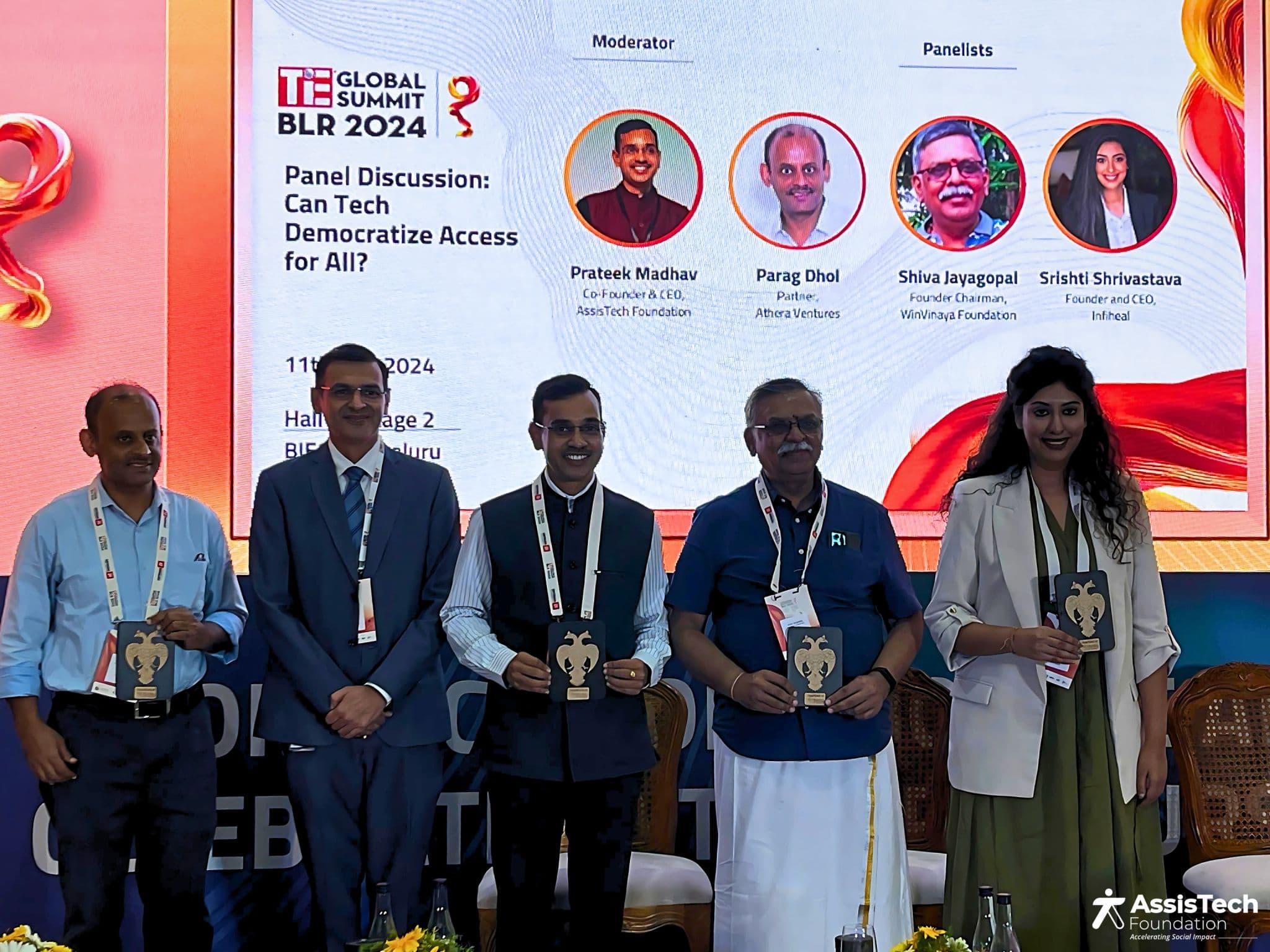 Our Founder & CEO, Srishti Srivastava, Spoke at TiE Global Summit 2024!