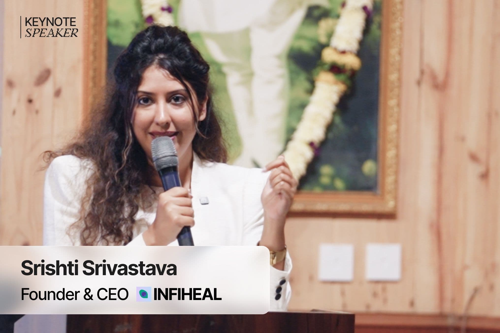 Srishti Srivastava Speaks at Vedam School of Technology's VOW 2026