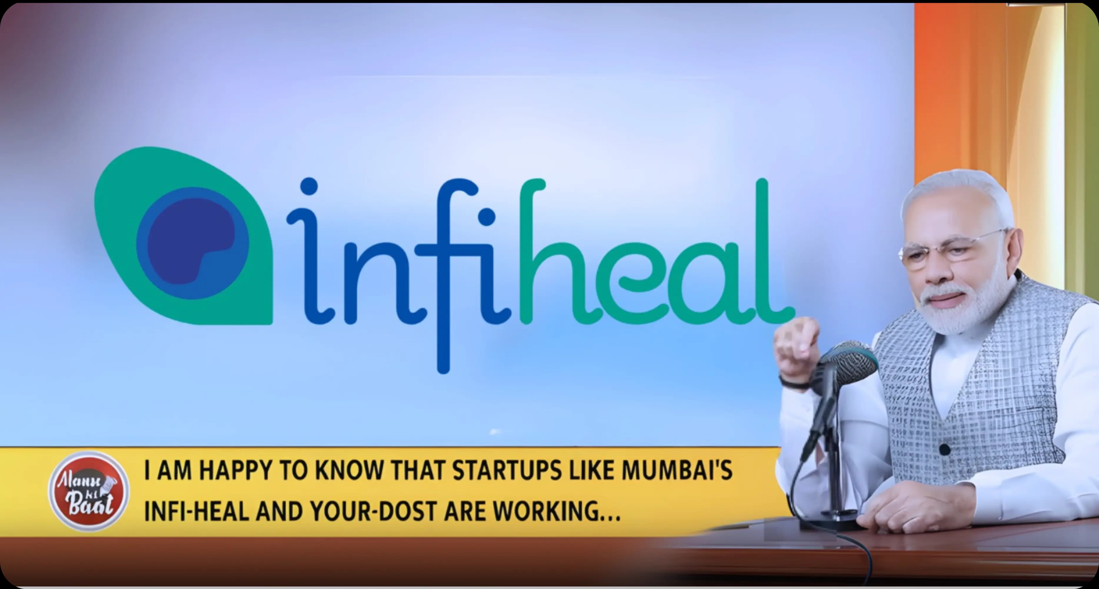 Honorable PM Modi ji spoke about us